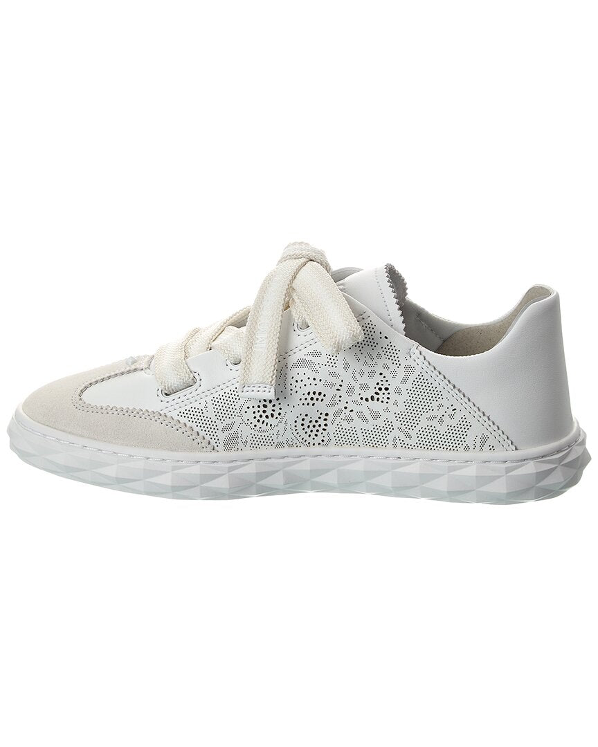 Jimmy Choo Diamond Light Flex/F Leather Sneaker