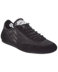 Jimmy Choo Jimmy Choo Sunny Lace & Leather Sneaker