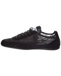 Jimmy Choo Jimmy Choo Sunny Lace & Leather Sneaker