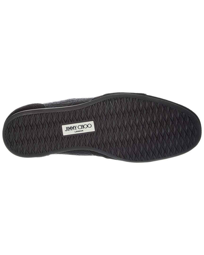 Jimmy Choo Jimmy Choo Sunny Lace & Leather Sneaker