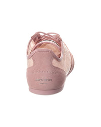 Jimmy Choo Sunny Lace & Leather Sneaker
