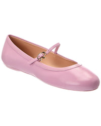 Gianvito Rossi Gianvito Rossi Leather Ballerina Flat