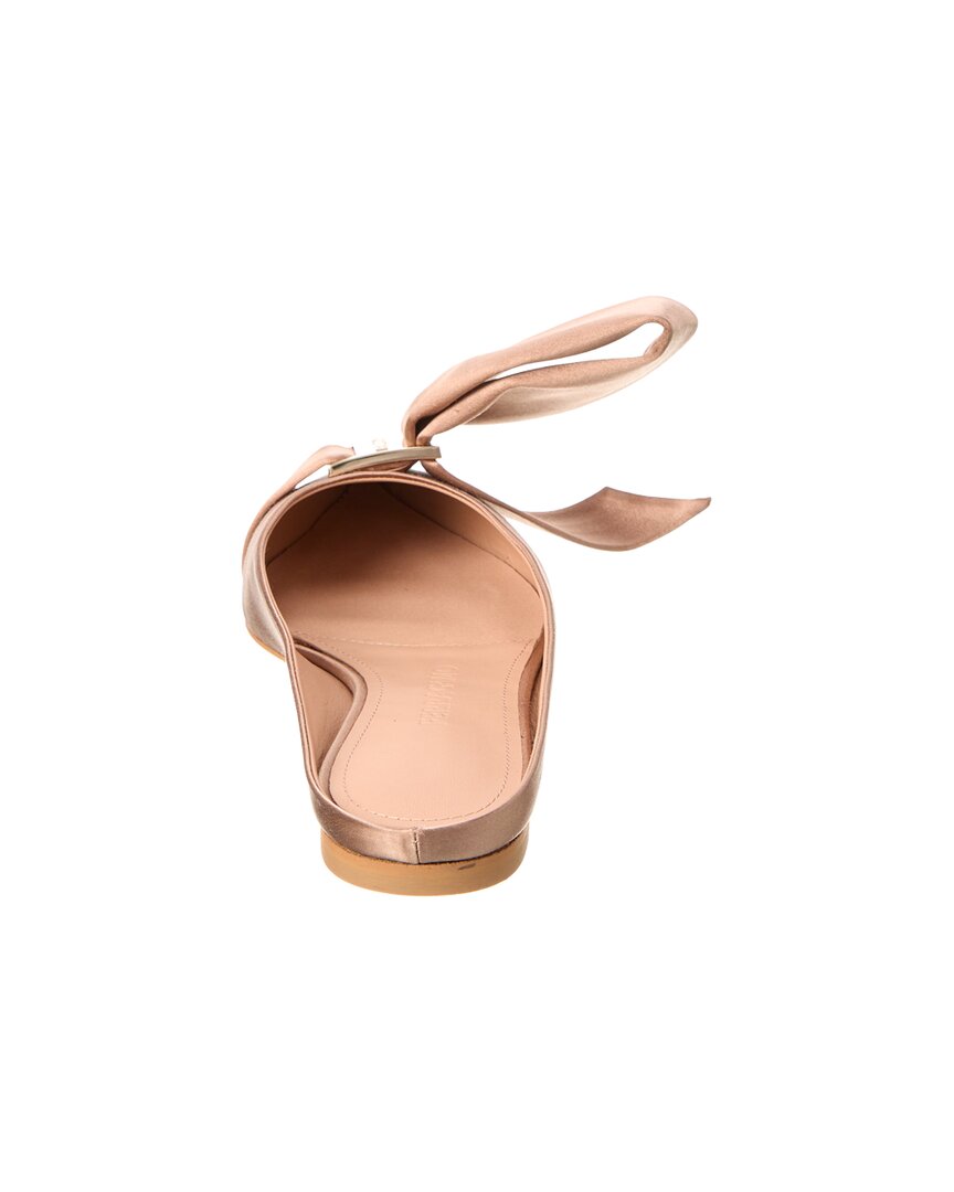 Ferragamo Emii T Satin Flat