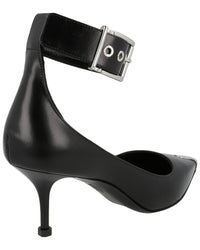 Alexander McQueen Alexander Mcqueen Buckle Leather Sandal