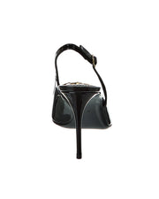 Dolce & Gabbana Dg Logo 90 Leather Slingback Pump