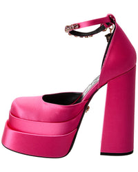 Versace Medusa Satin Platform Pump