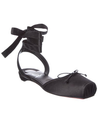 Christian Louboutin Christian Louboutin Cassia Satin Ballerina Flat