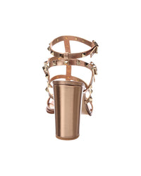 Valentino Rockstud Caged Leather Sandal