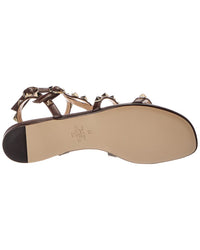 Valentino Rockstud Caged Leather Sandal