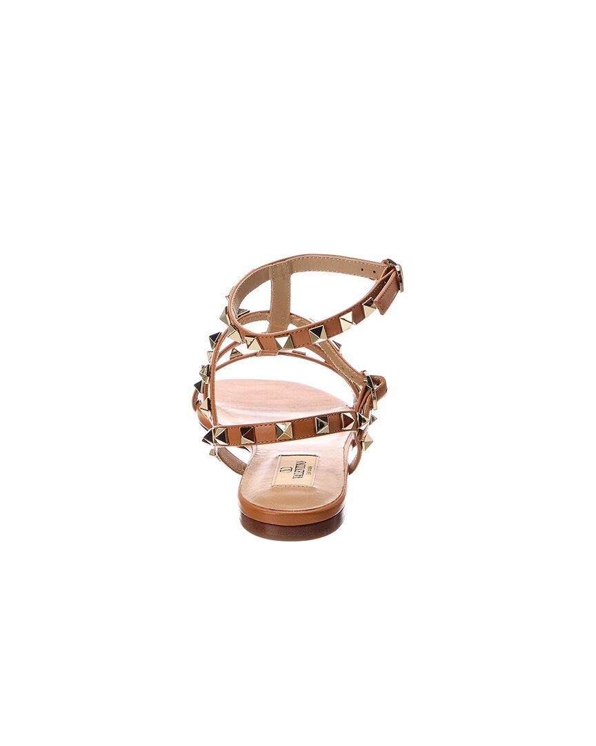 Valentino Rockstud Caged Leather Sandal
