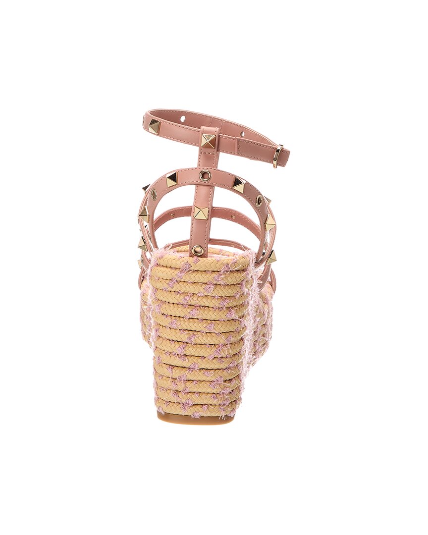 Valentino Valentino Rockstud Caged Leather Sandal