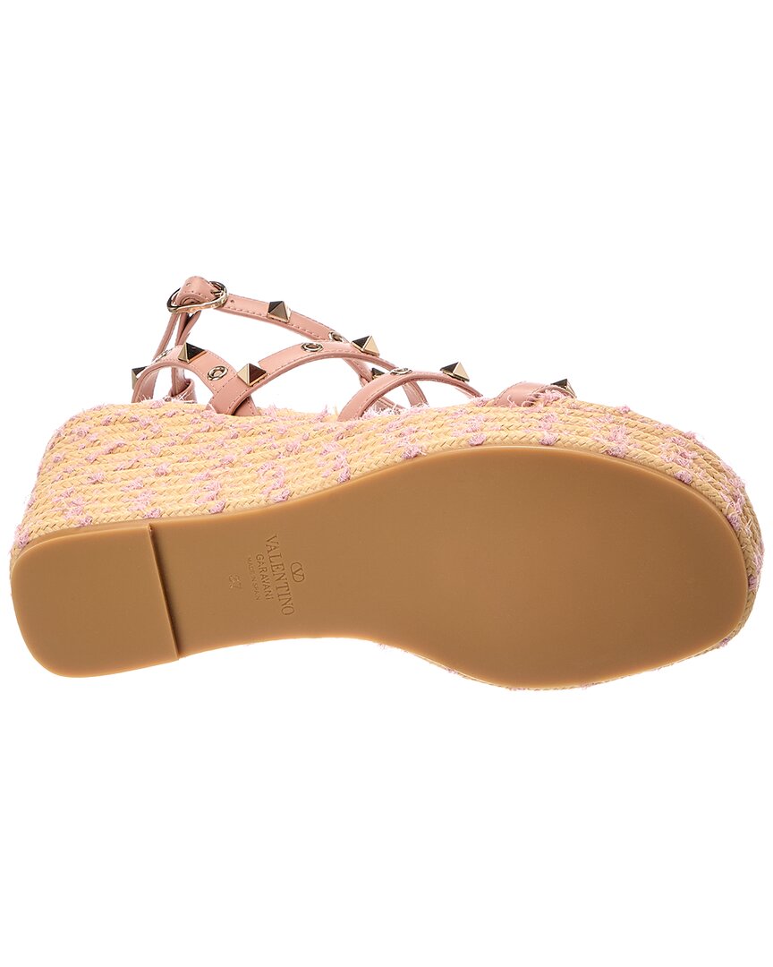 Valentino Valentino Rockstud Caged Leather Sandal