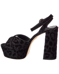 Dolce & Gabbana Dolce & Gabbana Velvet Platform Sandal