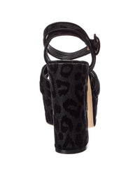 Dolce & Gabbana Dolce & Gabbana Velvet Platform Sandal