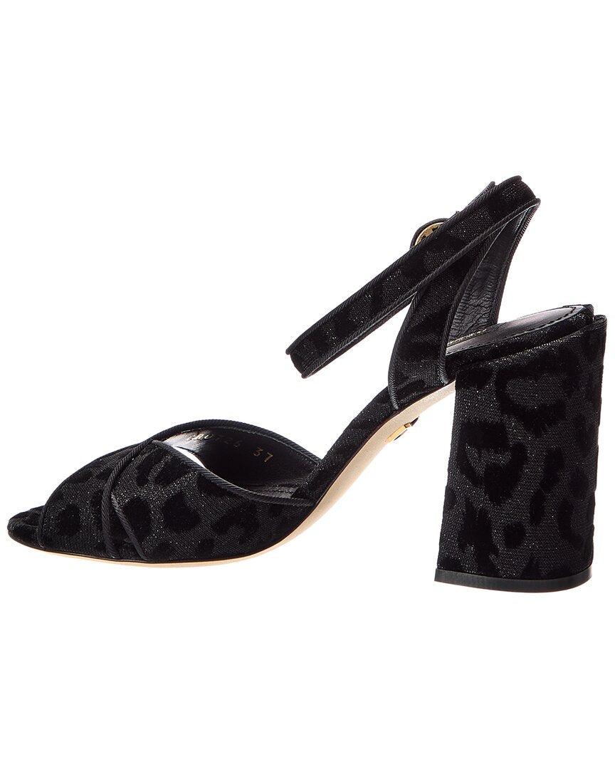 Dolce & Gabbana Dolce & Gabbana Velvet Sandal
