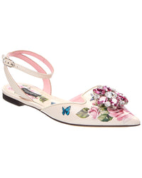 Dolce & Gabbana Dolce & Gabbana Leather Flat
