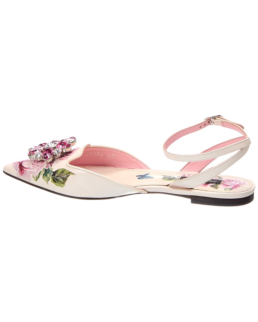 Dolce & Gabbana Dolce & Gabbana Leather Flat