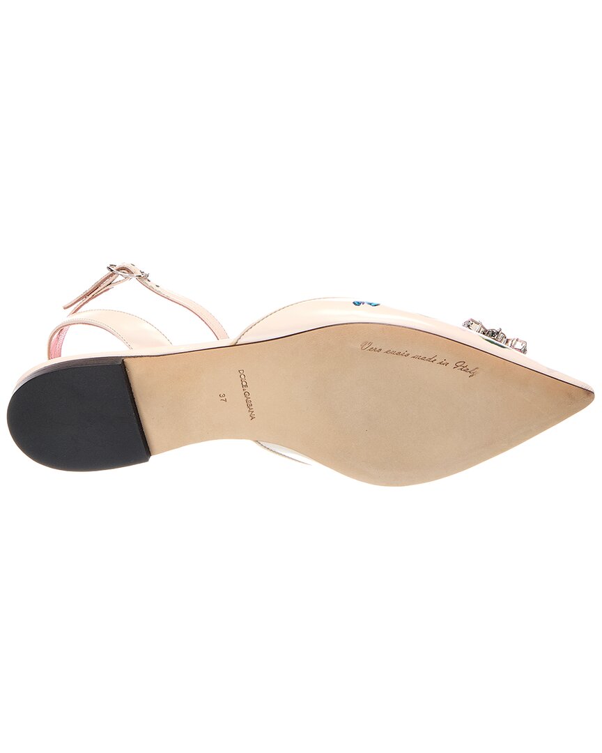 Dolce & Gabbana Dolce & Gabbana Leather Flat