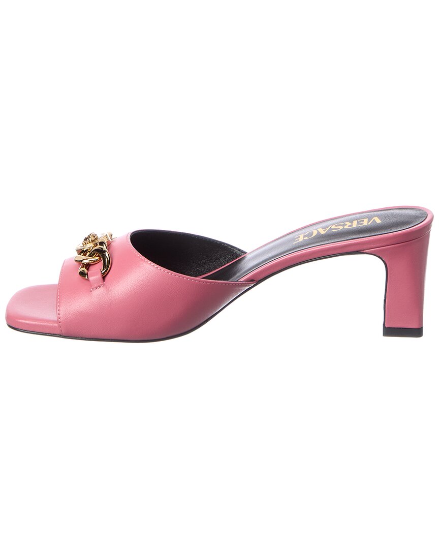 Versace Versace Medusa Leather Sandal