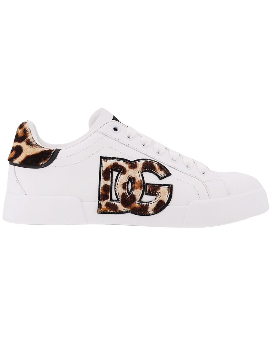 Dolce & Gabbana Dolce & Gabbana Portofino Leather Sneaker