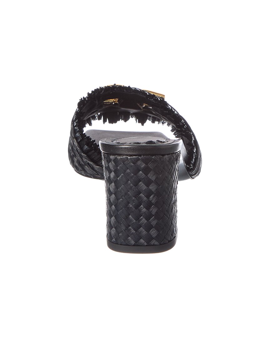 Dolce & Gabbana Dolce & Gabbana Devotion 70 Raffia Logo Sandal