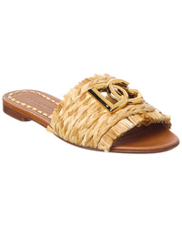 Dolce & Gabbana Dolce & Gabbana Dauphine Raffia Sandal