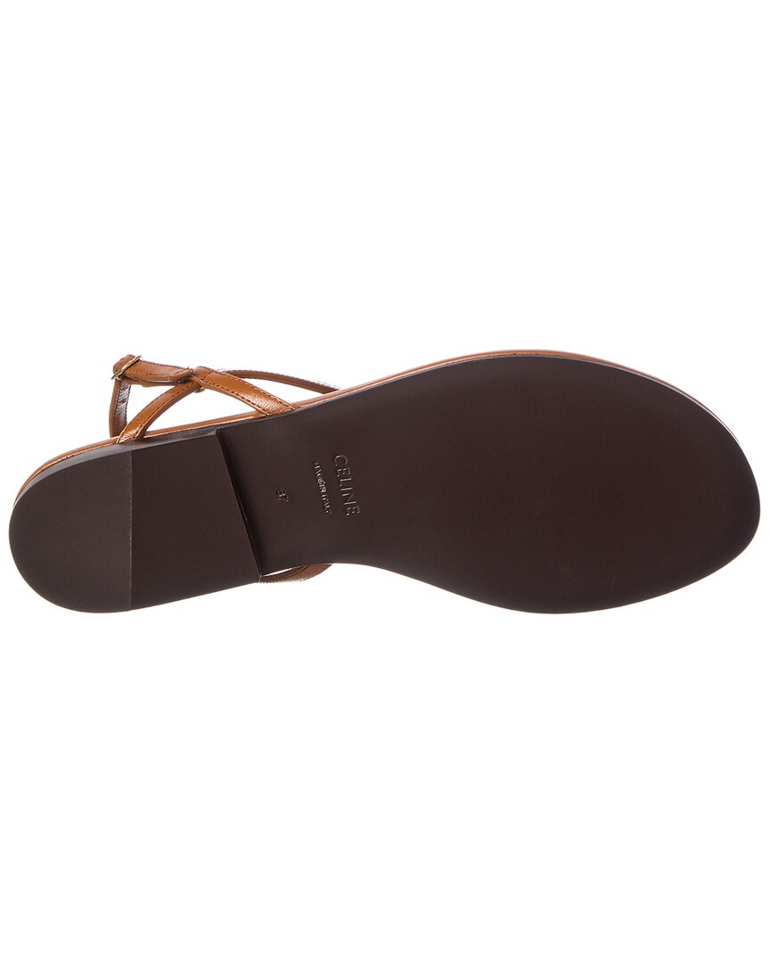 CELINE Celine Penny Leather Sandal