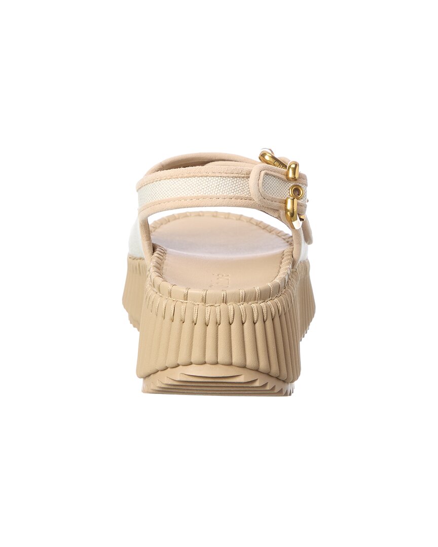 Chloé Chloé Nama Canvas Sandal