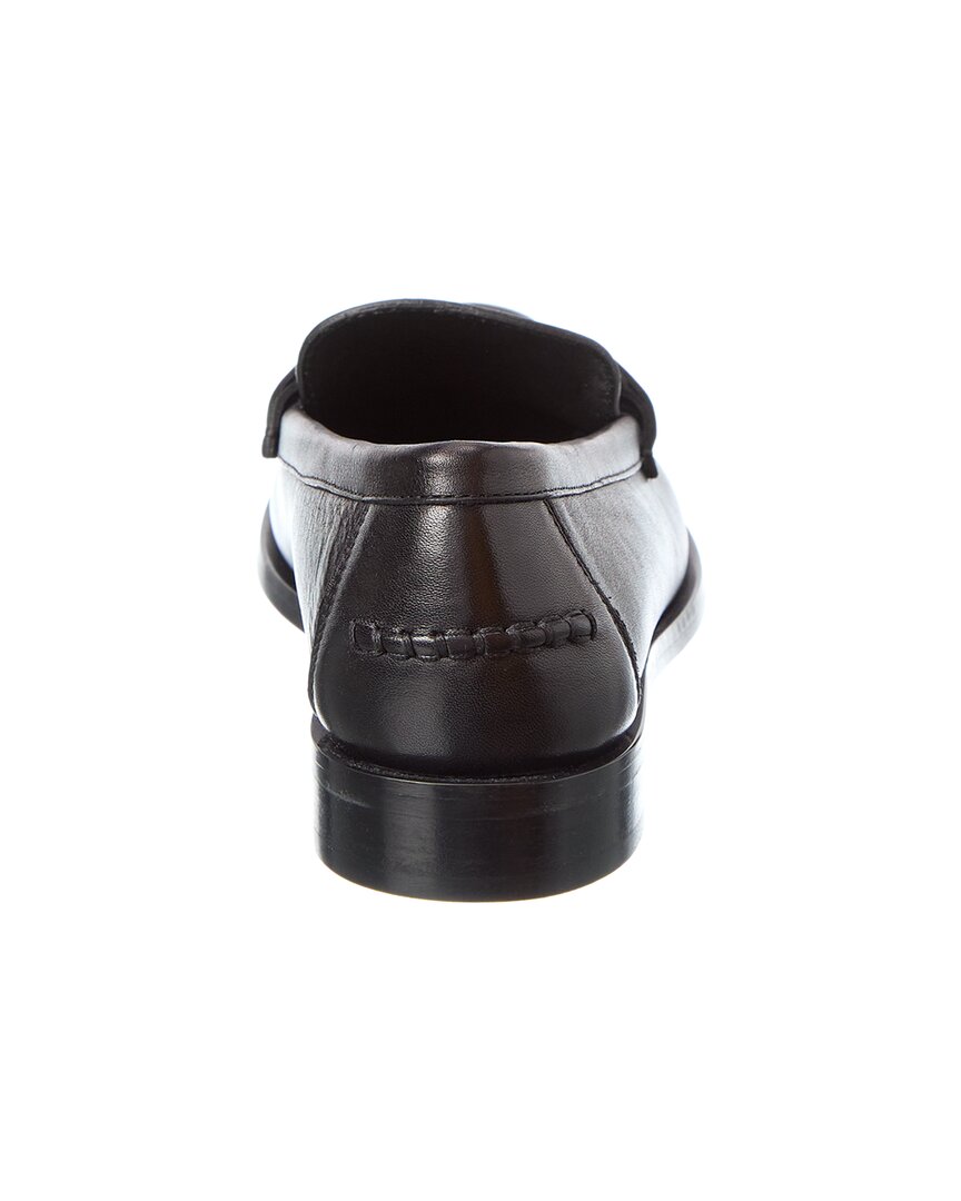 Ferragamo Ferragamo Gancini Leather Loafer