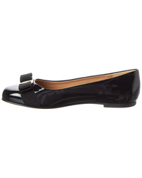 Ferragamo Ferragamo Leather Ballerina Flat