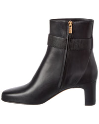 Ferragamo Ferragamo Gancini Leather Boot
