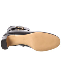 Ferragamo Ferragamo Gancini Leather Boot