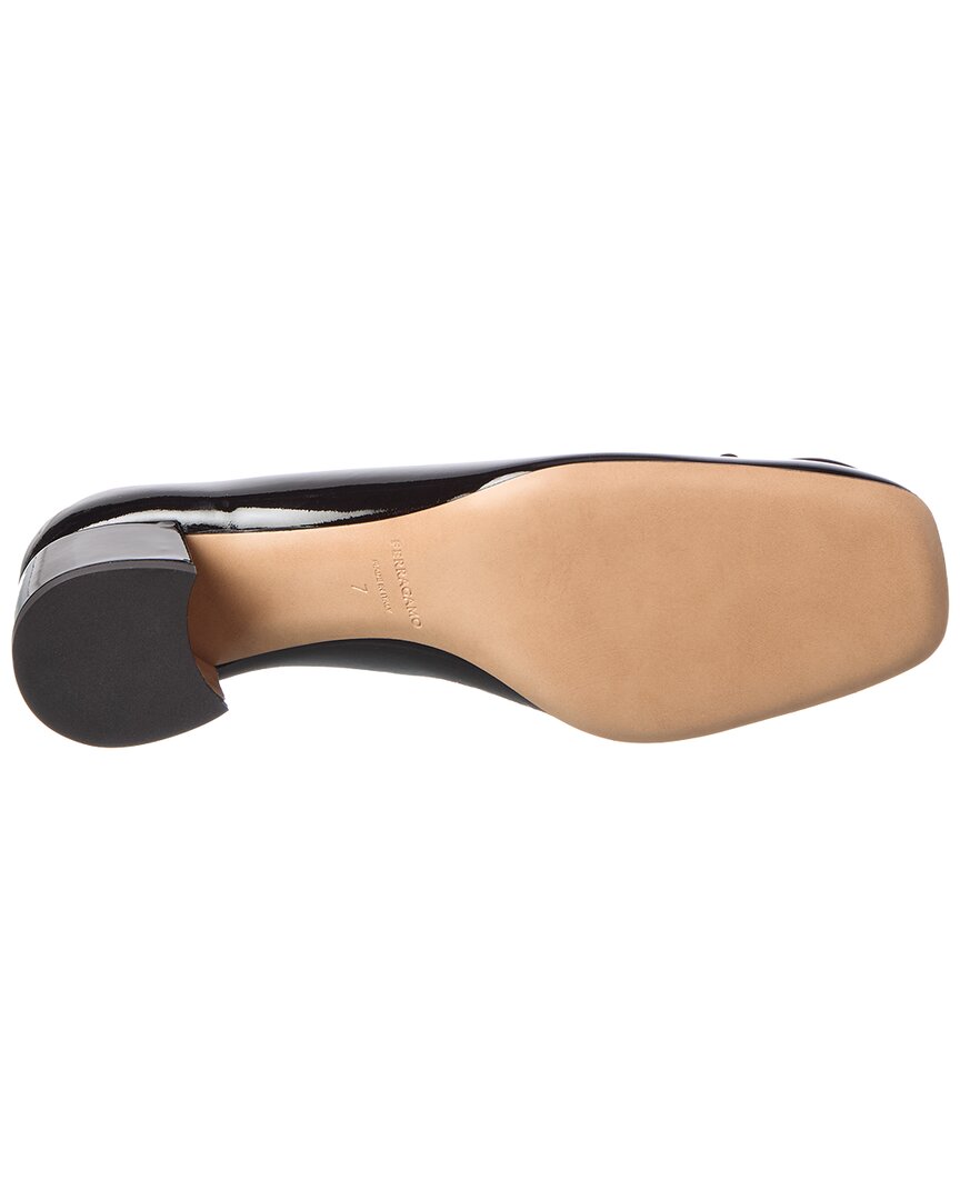 Ferragamo Ferragamo Gancini Patent Pump