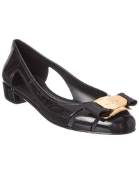Ferragamo Ferragamo New Vara Jelly Ballet Flat