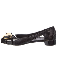 Ferragamo Ferragamo New Vara Jelly Ballet Flat