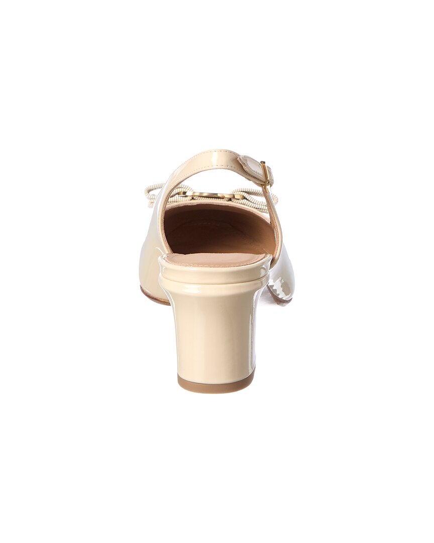 Ferragamo Ferragamo Vara Bow Patent Slingback Pump