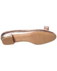 Ferragamo Vara Bow Leather Flat