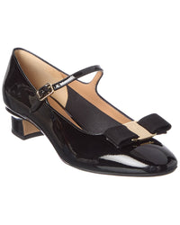 Ferragamo Ferragamo Vara Bow Patent Mary Jane Pump