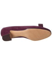 Ferragamo Ferragamo Vara Bow Suede Flat