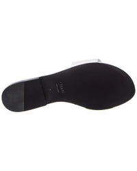 CELINE Celine Logo Leather Sandal