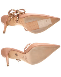Jimmy Choo Jimmy Choo Kilia 85 Leather Mule (Authentic Pre-Loved)