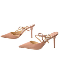 Jimmy Choo Jimmy Choo Kilia 85 Leather Mule (Authentic Pre-Loved)