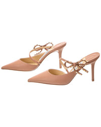 Jimmy Choo Jimmy Choo Kilia 85 Leather Mule (Authentic Pre-Loved)