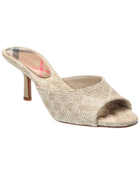 Burberry Burberry Mews Low 65 Canvas Sandal