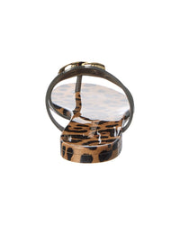 Dolce & Gabbana Leo Print Rubber Sandal
