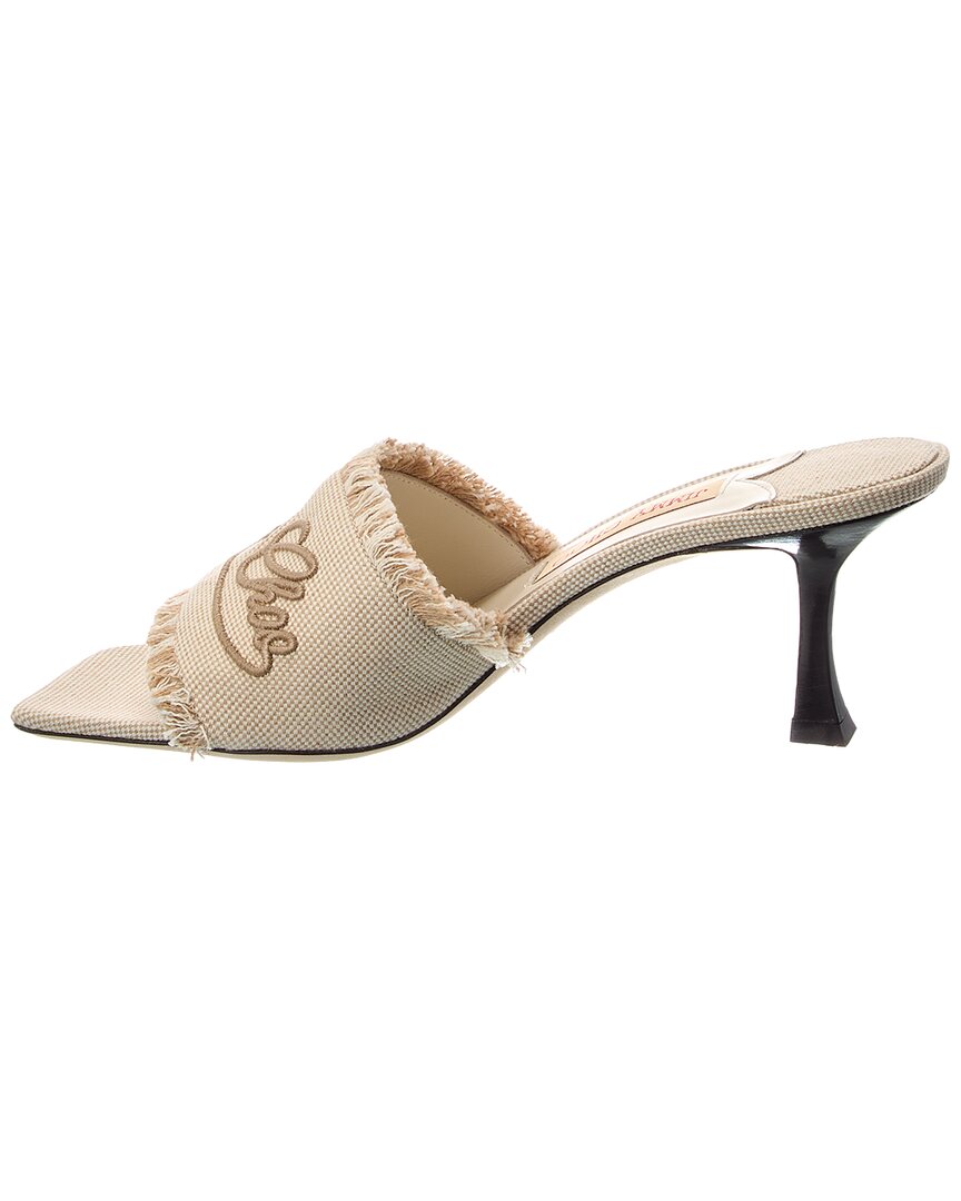 Jimmy Choo Alexia 70 Canvas Sandal