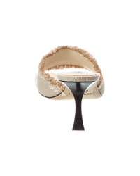 Jimmy Choo Alexia 70 Canvas Sandal