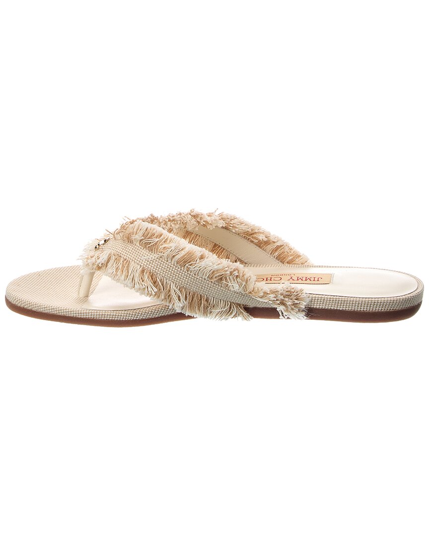 Jimmy Choo Bay Canvas Sandal