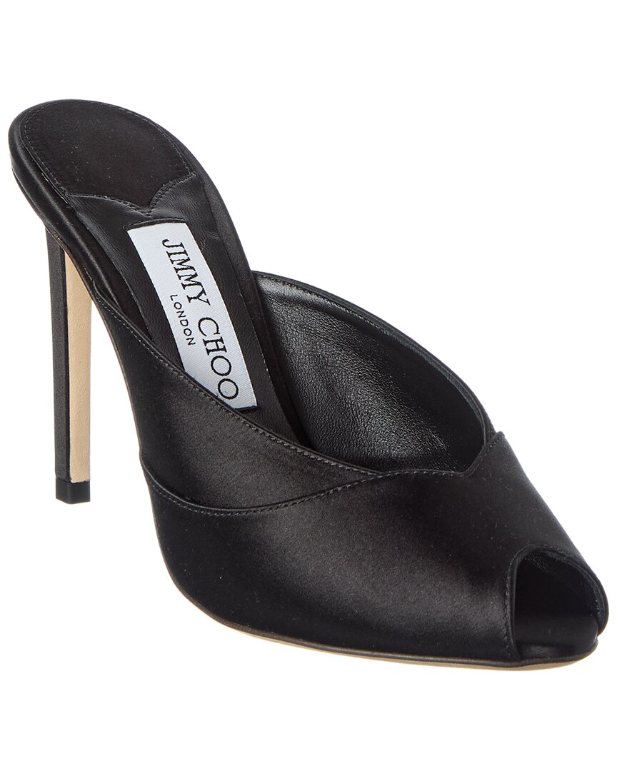 Jimmy Choo Jimmy Choo Brigitte 100 Satin Sandal