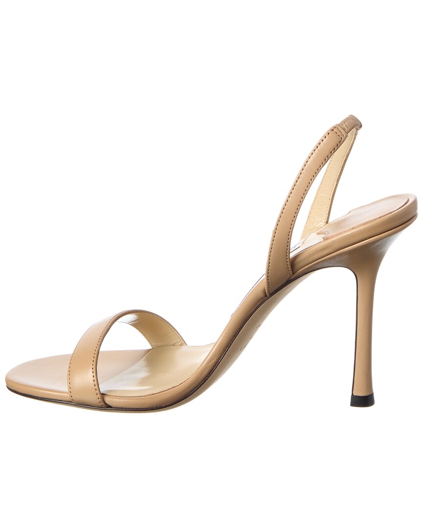 Jimmy Choo Jimmy Choo Jenn 100 Leather Sandal